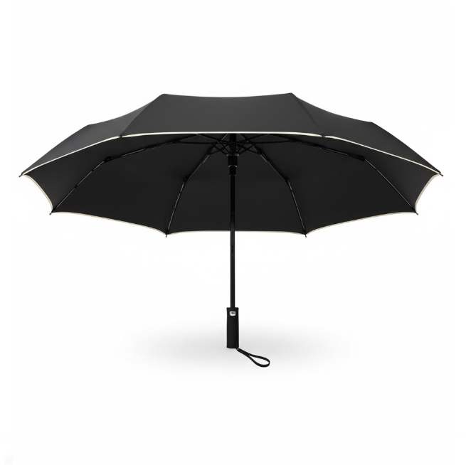 Compact Parasol Mini 47Cm Black