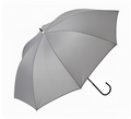 Blackout Piping Long Umbrella 50cm Grey